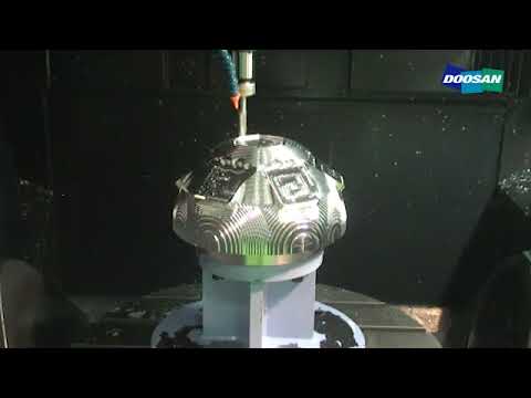 Вертикальный фрезерный пятиосевой обрабатывающий центр с ЧПУ Doosan VC 630/5AX - Видео c Youtube №2