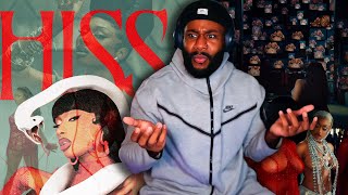 WHAT DID SHE SAY ABOUT NICKI MINAJ? | Megan Thee Stallion - HISS [Official Video] [REACTION]