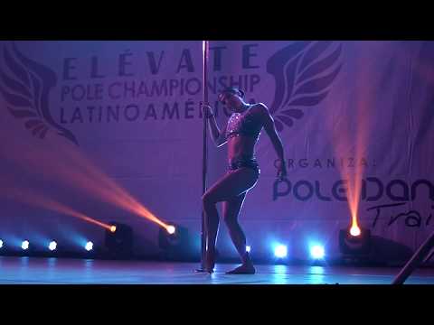3º LUGAR POLE DANCE  PROFESIONAL FEMENINO  "ELÉVATE POLE CHAMPIONSHIP CHILE 2017" - Claudina Palma