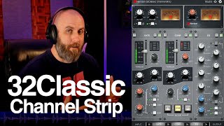 Video thumbnail for Introducing the 32Classic Channel Strip Plug-in by Harrison Audio