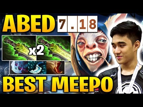ABED MEEPO: No Doubt that He is  one of the BEST MEEPO Player Dota 2 7.18