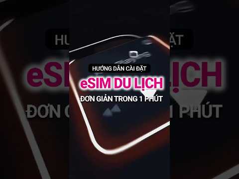Thumbnail video hướng dẫn cài đặt eSIM