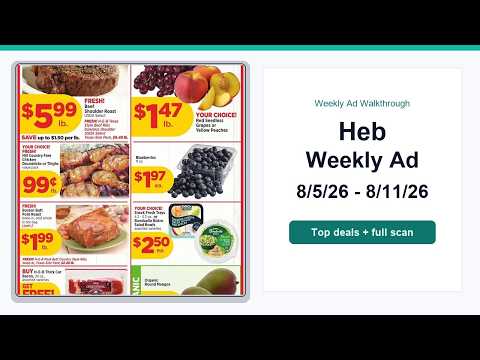 H E B Weekly Ad