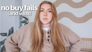 the truth about my no buy year 💸 🤑💲 (expensive mistakes & big savings)