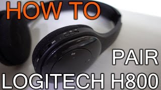How To Pair Logitech H800 on Bluetooth