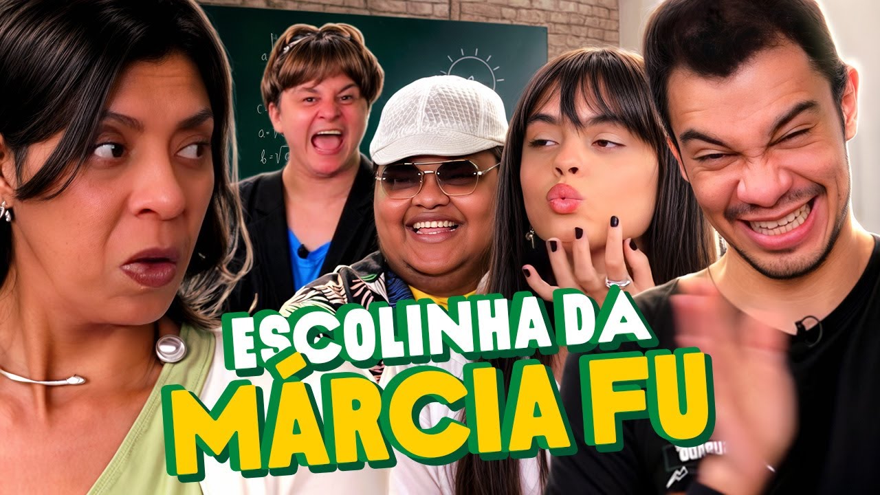 UMA AULA EXTREMAMENTE CAÓTICA | Márcia Fu, Igor, Veneno, Big Jaum e Robertinho são Coisa Nossa