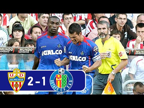 Resumen Almeria 2-1 Getafe, LaLiga 2008/09 (Gol Guerrón Getafe)