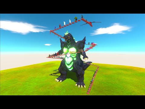 DEADLY FPS PARKOUR AROUND SUPER GODZILLA - Animal Revolt Battle Simulator