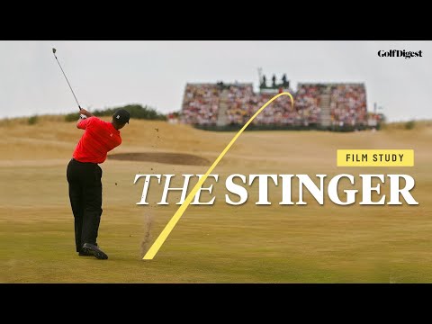 How Pros Hit "The Stinger" | Film Study | Golf Digest