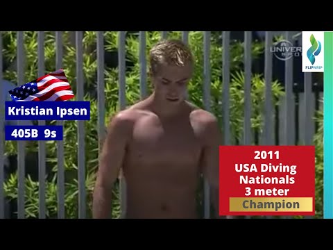 2011 Kristian Ipsen - 5337D - 9s 9.5s - Mens 3 meter diving - USA Diving Nationals