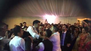Indian wedding Dj, Groom Stage jump, Jump Around! Bhangra