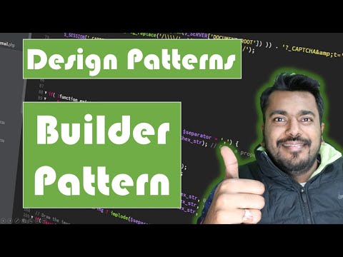 Java Design Pattern Video On Builder Pattern