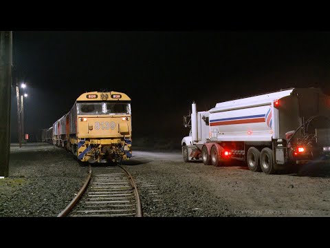 2GK6 Pacific National Grain Train Refuels At Gheringhap (11/8/2020) - PoathTV Australian Railways