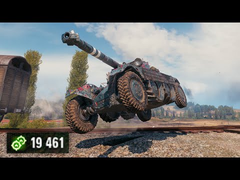 Panhard EBR 105: 21K assist damage - World of Tanks Replay