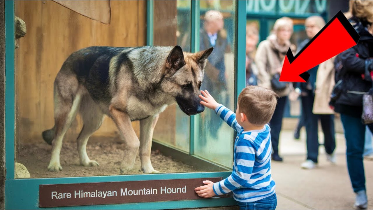 German Shepherd was in a Zoo as a Exotic Animal - What Baby did Next left Everyone in Tears !