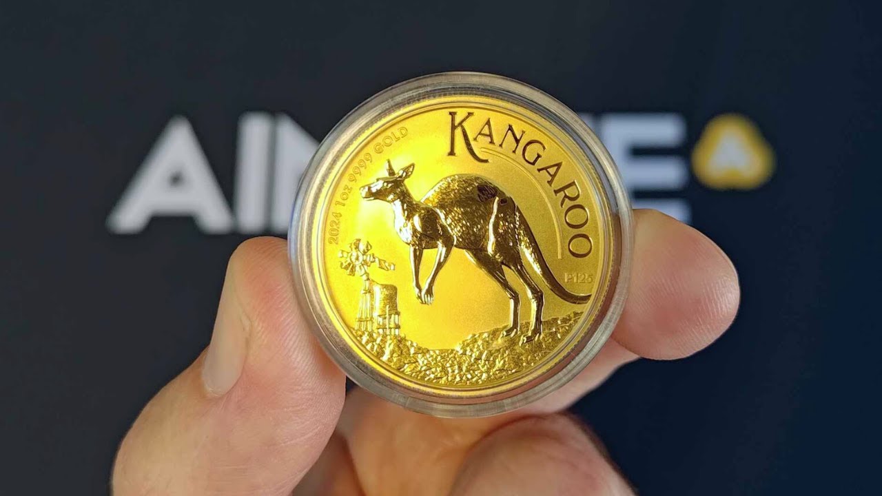 FIRST LOOK - 2024 Perth Mint 1oz Kangaroo Gold Coin