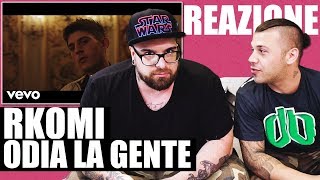 RKOMI - ACQUA CALDA E LIMONE ft. ERNIA | RAP REACTION 2018