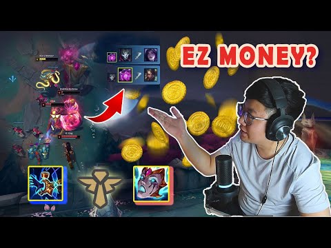 Vel'Koz support has a bot lane PASSIVE INCOME??