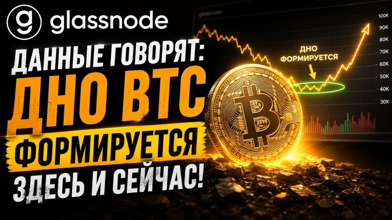 НОВЫЕ ОНЧЕЙН ДАННЫЕ ГОВОРЯТ ЧТО ДНО БИТКОИНА ФОРМИРУЕТСЯ ЗДЕСЬ И СЕЙЧАС!