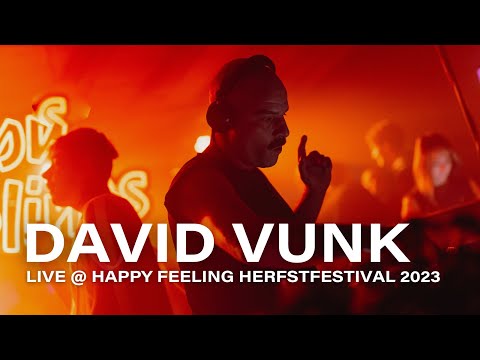 David Vunk @ Happy Feelings Herfstfestival 2023