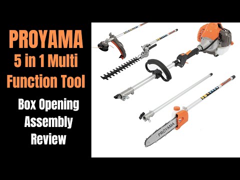 Amazon 5 in 1 Multi Function Trimming Tool Review | Proyama 42.7cc