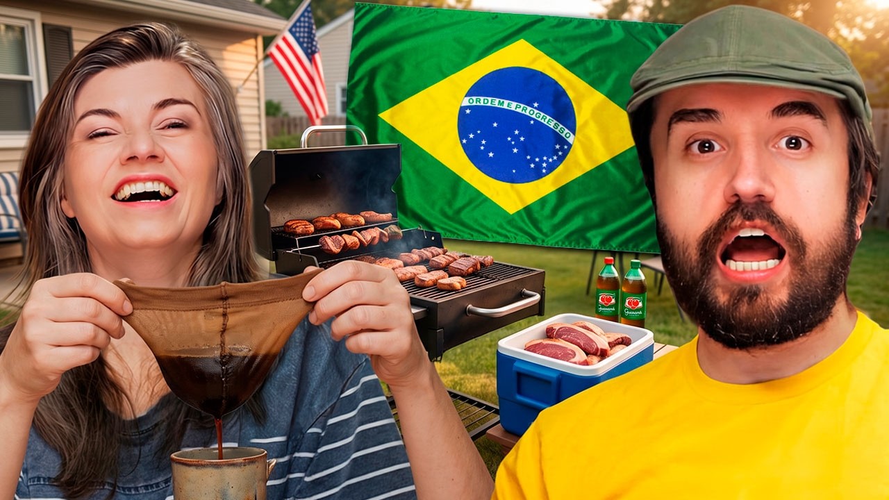 GRINGOS IMPRESSIONADOS COM O BRASIL!