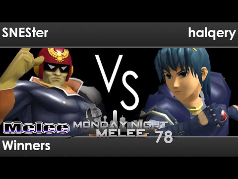 MNM 78 - SNESter (C Falcon) vs midlo | halqery (Marth, Falco) Winners - Melee
