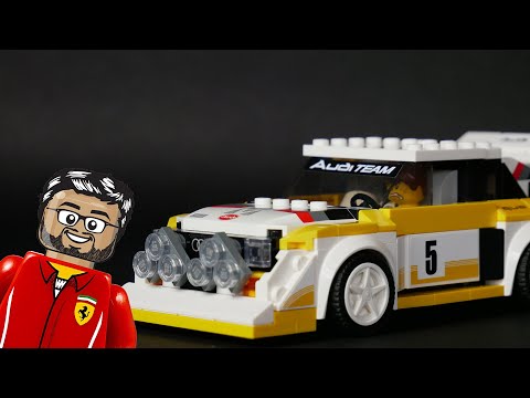 Vidéo LEGO Speed Champions 76897 : 1985 Audi Sport quattro S1