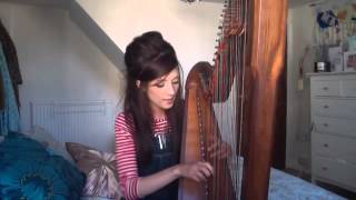 Sinners - Lauren Aquilina (Harp/Guitar/Vocal Cover by Erika Kelly and Malcolm Stitt)