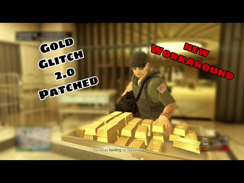 Gold Glitch 2.0 Is Patched  (NEW WORKAROUND) - GTA ONLINE - CASINO HEIST