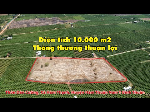 Cần bán10.000m2 đất có mặt tiền 150m đường betông Gía đầu tư tại Bình thuận