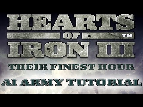 Hearts of Iron 3 - AI Army Control Introduction