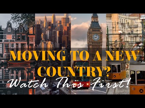 MOVING ABROAD CHECKLIST: 10 Things To Do Before You Move To A New Country!!