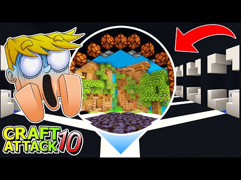 IS THIS CHEATING OR MINECRAFT?! Underground TELEPORTER! - Minecraft Craft Attack 10