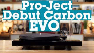 Video thumbnail for Pro-Ject Debut Carbon EVO manual belt-drive turntable | Crutchfield by CRUTCHFIELD