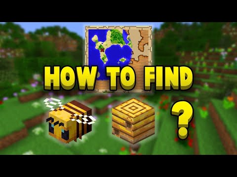 ibxtoycat - Where & How To Find Bees In Survival - Minecraft PS4 / PE