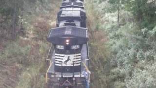 preview picture of video 'NS 959 (09/25/2010) LITE ENGINE MOVE.'