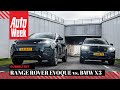 Range Rover Evoque P300e vs. BMW X3 xDrive30e - AutoWeek Dubbeltest - English subtitles