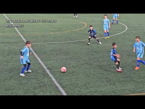 ⚽️ Benjamines                                             UD LONGUERA TOSCAL (E) 1   - 3 CD VERA