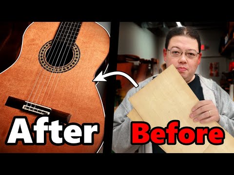 How To Build A Guitar (with no experience) | Pro Luthier