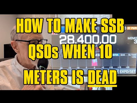 LIVE: So stellen Sie 10-Meter-SSB-Kontakte her, wenn das Band tot ist – IC-7300