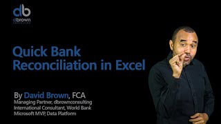 Quick Bank Reconciliation in Excel