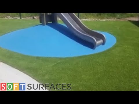 Rubber Playground and Artificial Grass Surfacing in Middlesbrough, Yorkshire | Wetpour Play Area