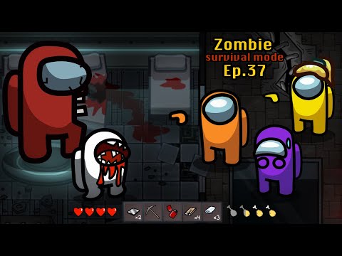 Survival Mode 🛠 Among Us Zombie NEW BOSS - Ep 37 - Animation