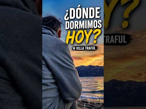 ¿Dónde dormimos hoy? 🤔 Villa Traful  #VillaTraful #Ruta40 #Patagonia #viajeros #VanLife #camper