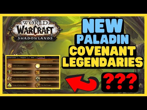 New Paladin Covenant Legendaries | Patch 9.1