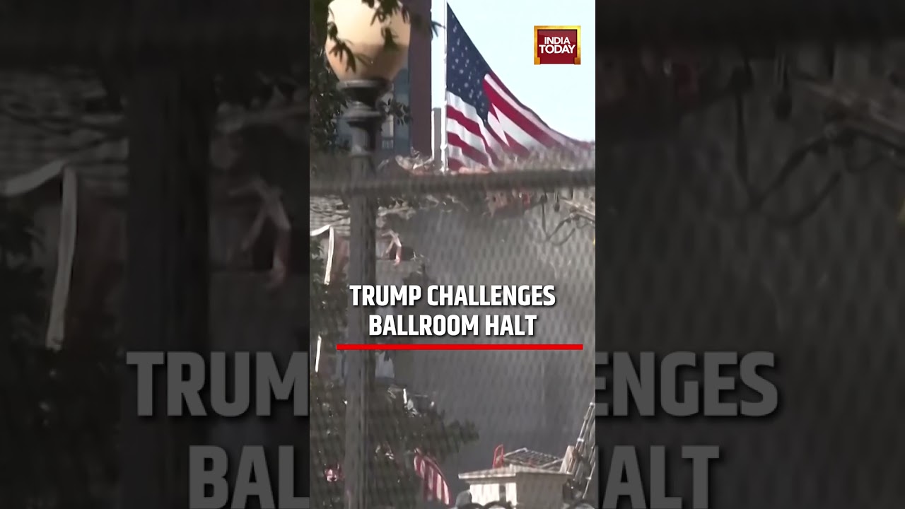 Trump Vs Court: Trump Challenges Judge’s Stop on White House Ballroom Construction