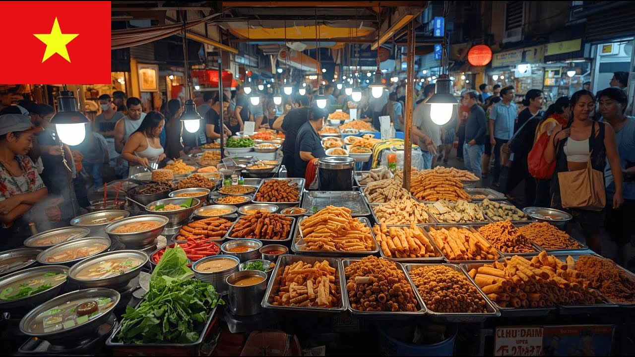 Unseen Vietnam | Vibrant Hanoi Night Market & Authentic Street Food Tour