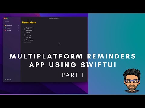 Multiplatform Reminders App in SwiftUI - Project SetUp and Core Data - Part 1