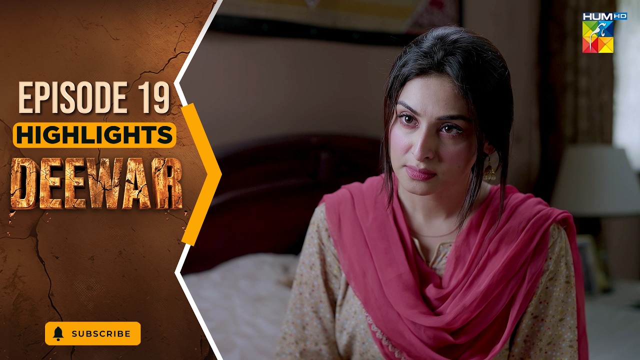 Deewar Episode 19 Highlight - Sunita Marshall & Ali Abbas ] HUM TV